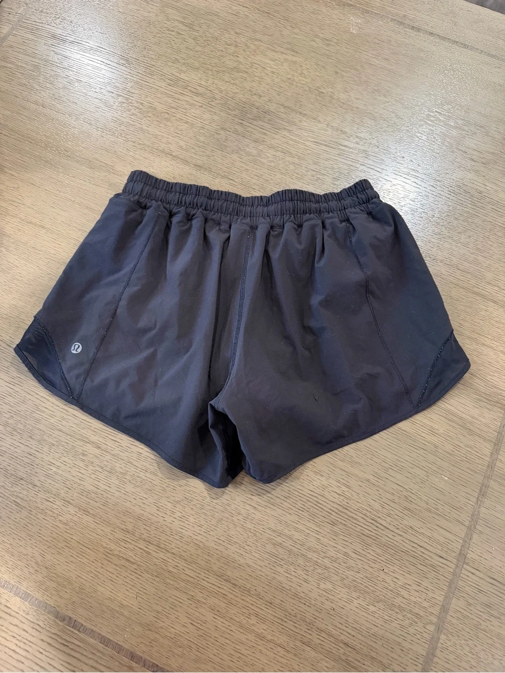 lululemon athletica Black Athletic Running Shorts